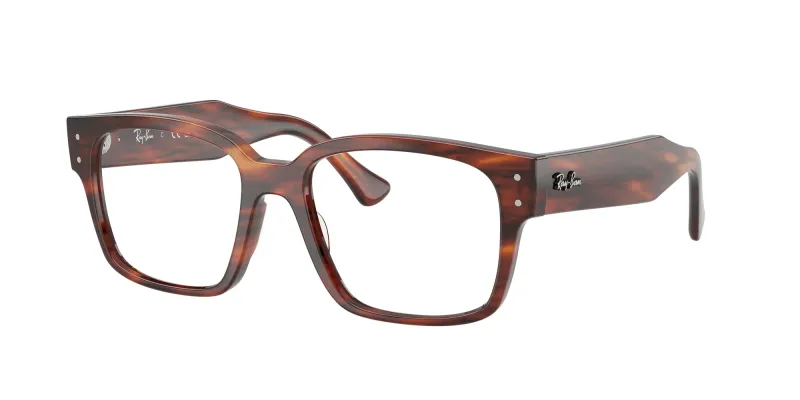 Ray - Ban Unisex Ray - Ban RX7256 LAURENE 8315 Monturas ópticas Acetato Marrón Transparente Cuadrada Normal