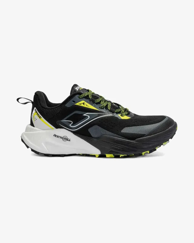 Zapatillas Joma Rase negro mate amarillo - 40