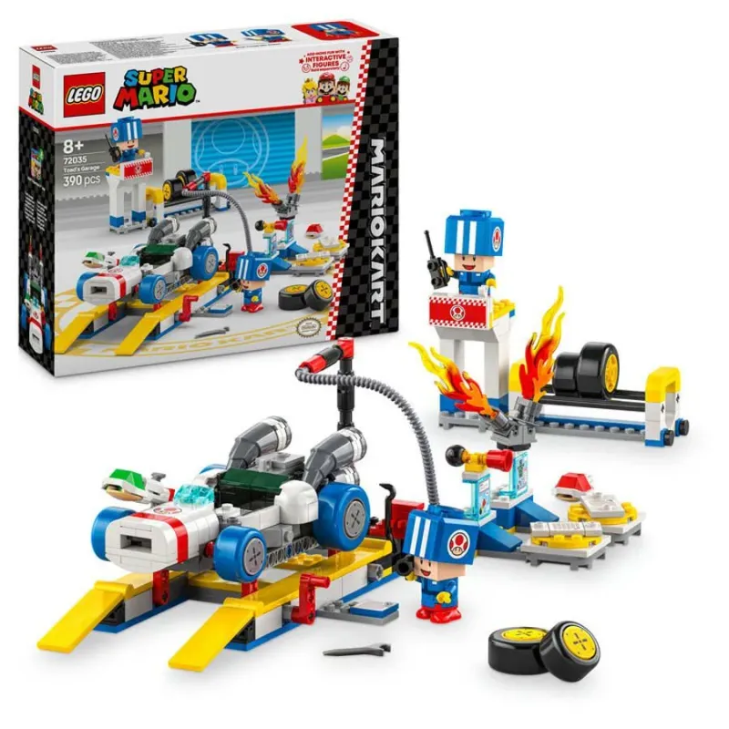 LEGO® Super Mario Mario Kart™: Garaje de Toad 72035