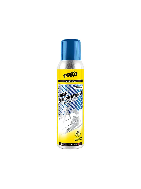 TOKO Cera de deslizamiento Parafina líquida de alto rendimiento azul 125ml ninguno