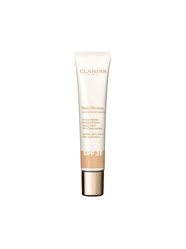 CLARINS Crema facial - Skin Illusion Tinted Moisturizer SPF 25 01 40ml