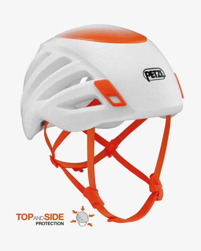 Casco Petzl Sirocco S/M blanco naranja