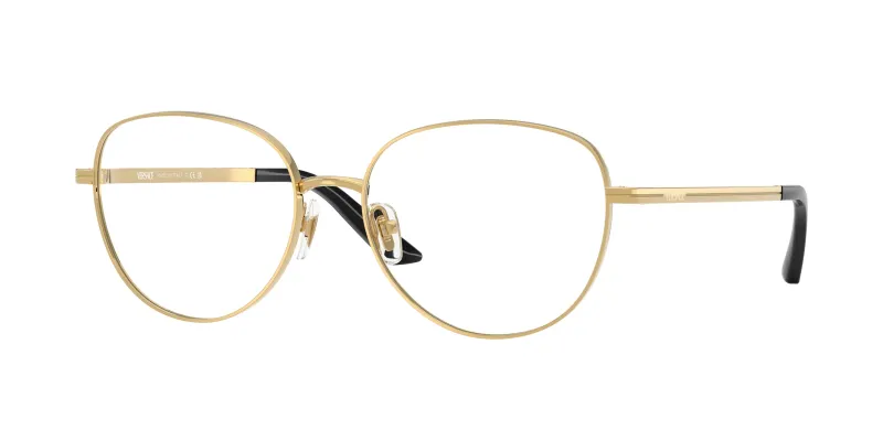 Versace Mujer Versace VE1312 1002 Monturas ópticas Metal Oro Pantos Normal