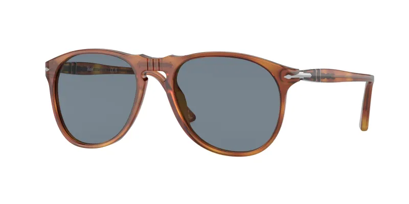 Persol Hombre Persol PO9649S 96/56 Gafas de sol Plástico la Habana Piloto Normal
