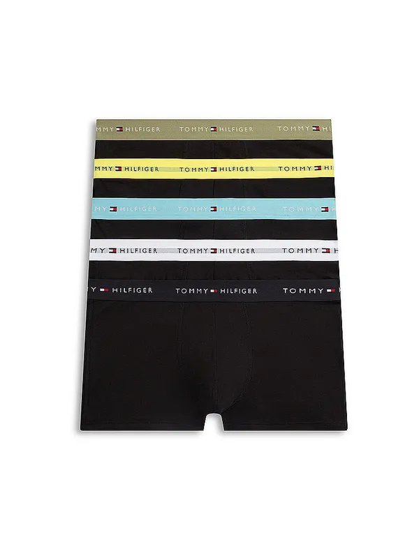 TOMMY HILFIGER Pantalones Paq. de 5 morado negro | M
