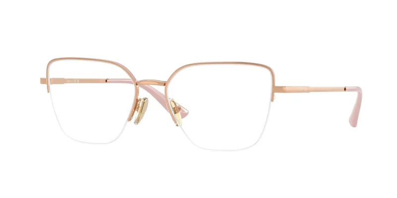 VOGUE EYEWEAR Mujer VOGUE EYEWEAR VO4331 5207 Monturas ópticas Metal Rosa Mariposa Normal