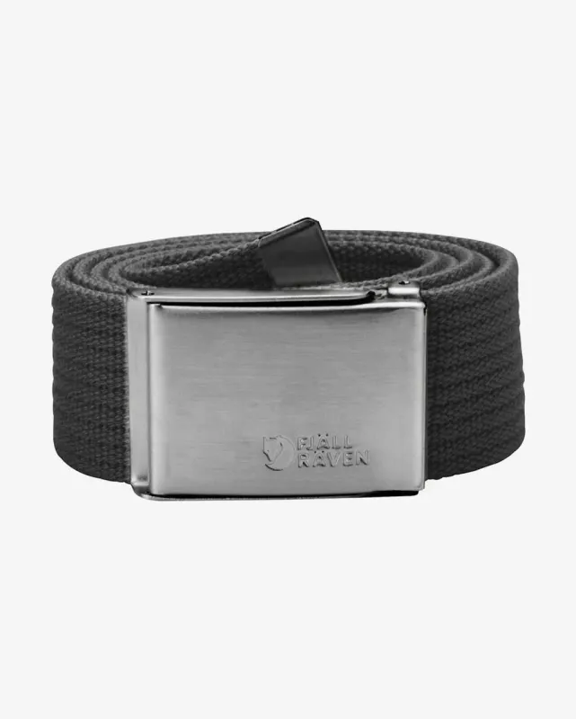 Cinturón Fjällräven Canvas gris oscuro