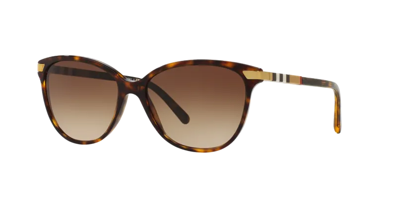 Burberry Mujer Burberry BE4216 300213 Gafas de sol Acetato Marrón Marrón Cat Eye Normal Sombreado