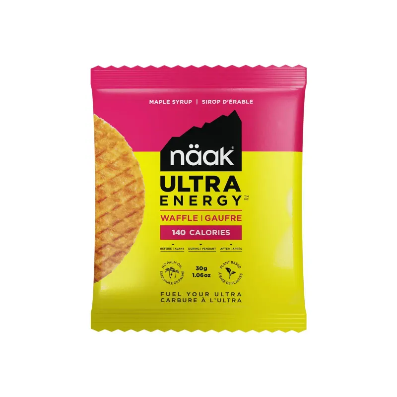 Pastel energético, galletas con sabor a jarabe de arce Naäk