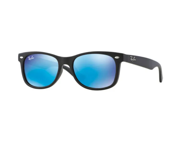 Ray - Ban Niños Ray - Ban RJ9052S JUNIOR NEW WAYFARER 100S55 Gafas de sol Inyectado Negro Azul Cuadrada Normal