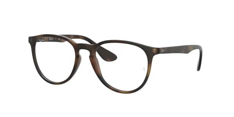 Ray - Ban Mujer Ray - Ban RX7046 ERIKA 5365 Monturas ópticas Inyectado Tortuga Transparente Redonda Normal