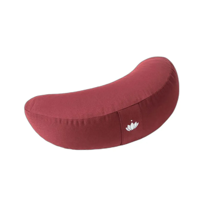 Cojín de yoga en forma de croissant Lotuscrafts Shanti