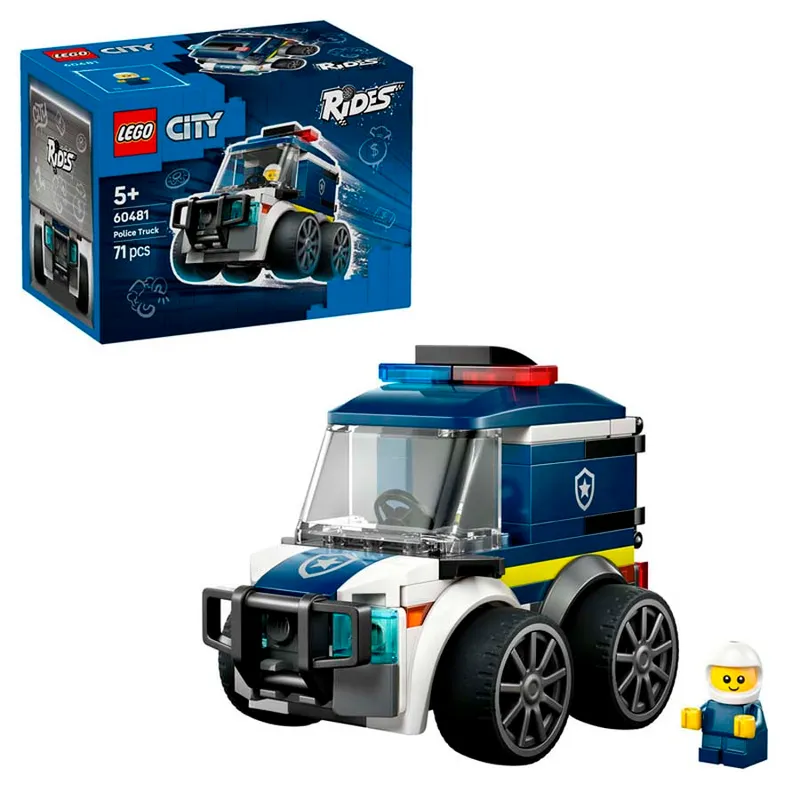 LEGO® City Vehículos: Furgoneta de Policía 60481