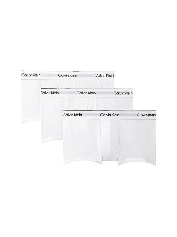 CALVIN KLEIN Calzoncillos paquete de 3 blanco blanco | L