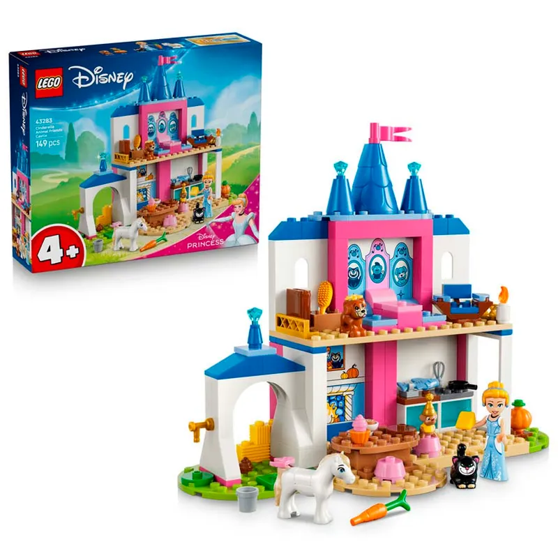 LEGO® Disney Princess Castillo de Amigos Animales de Cenicienta 43283