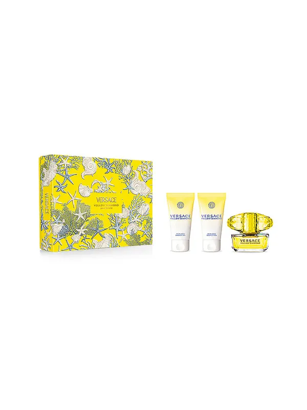 VERSACE Set de regalo - Yellow Diamond Eau de Toilette Set 3x50ml