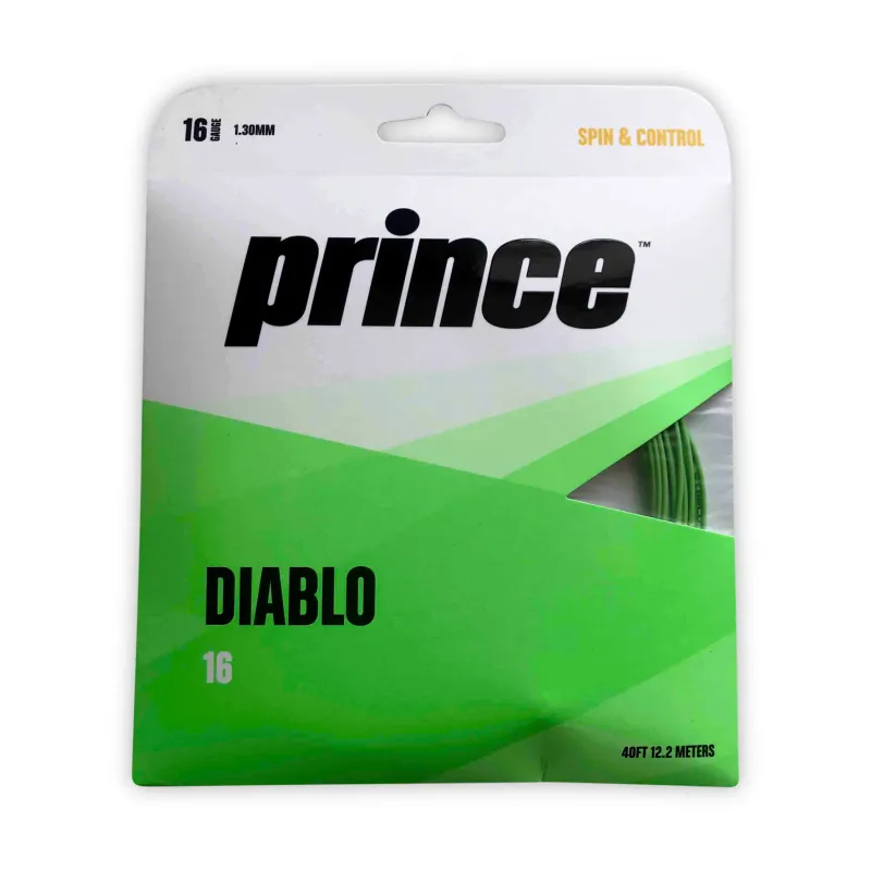 Cuerdas de tenis Prince Diablo