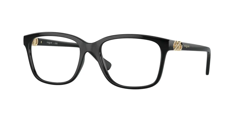 VOGUE EYEWEAR Mujer VOGUE EYEWEAR VO5574B W44 Monturas ópticas Nylon Negro Pillow Normal