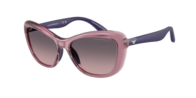Emporio Armani Niños Emporio Armani EK4004 537646 Gafas de sol Inyectado Violeta Rosa Mariposa Normal Sombreado