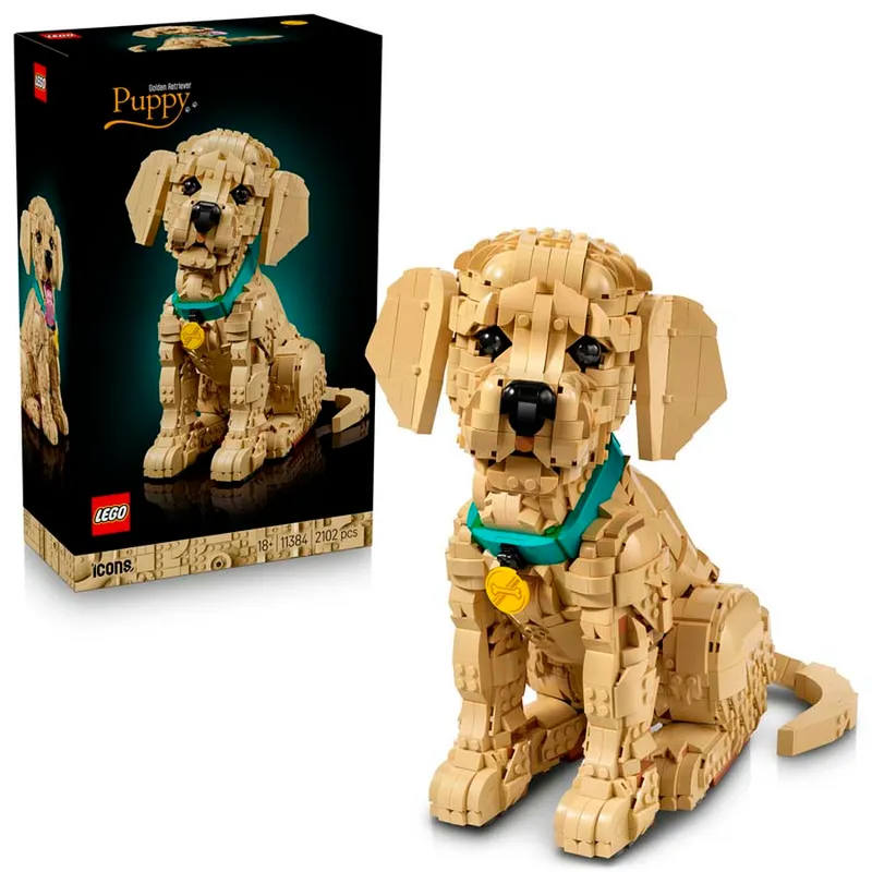 LEGO® Icons Golden Retriever Puppy 11384