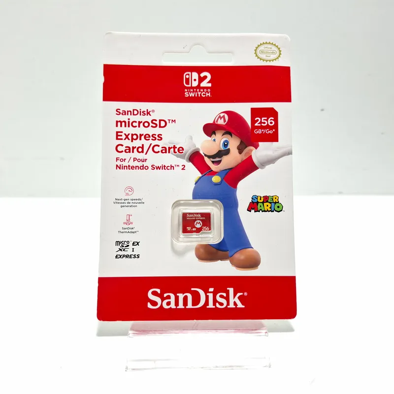Tarjeta de Memoria Micro SD Express Samsung 256GB Nintendo Switch 2