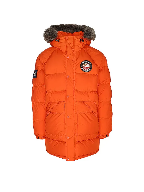 SUPERDRY Parka EVEREST naranja | L