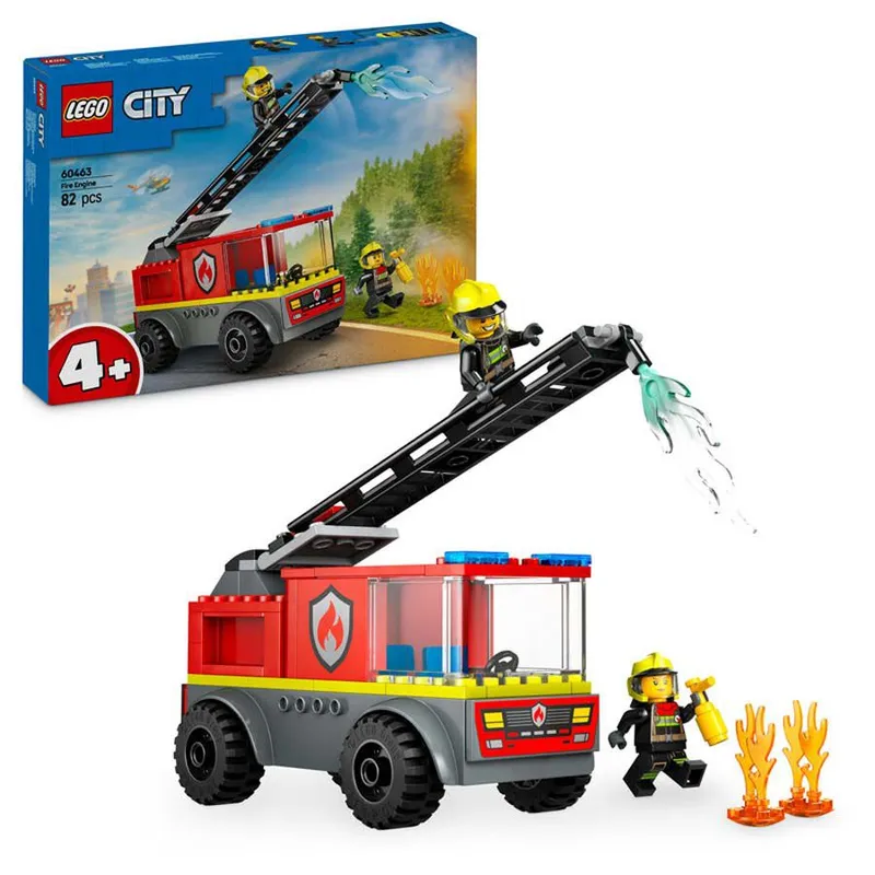 LEGO® LEGO City Camión de Bomberos con Escalera 60463