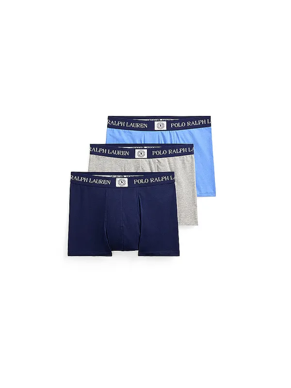 POLO RALPH LAUREN Pantalones Paq. de 3 nvy gris isl azul azul | L