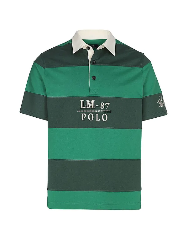 LA MARTINA Polo verde oscuro | L