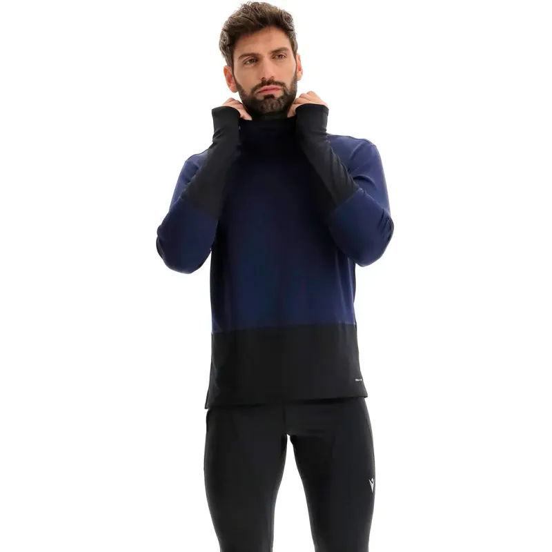Camiseta de manga larga con cuello de tortuga Macron Run
