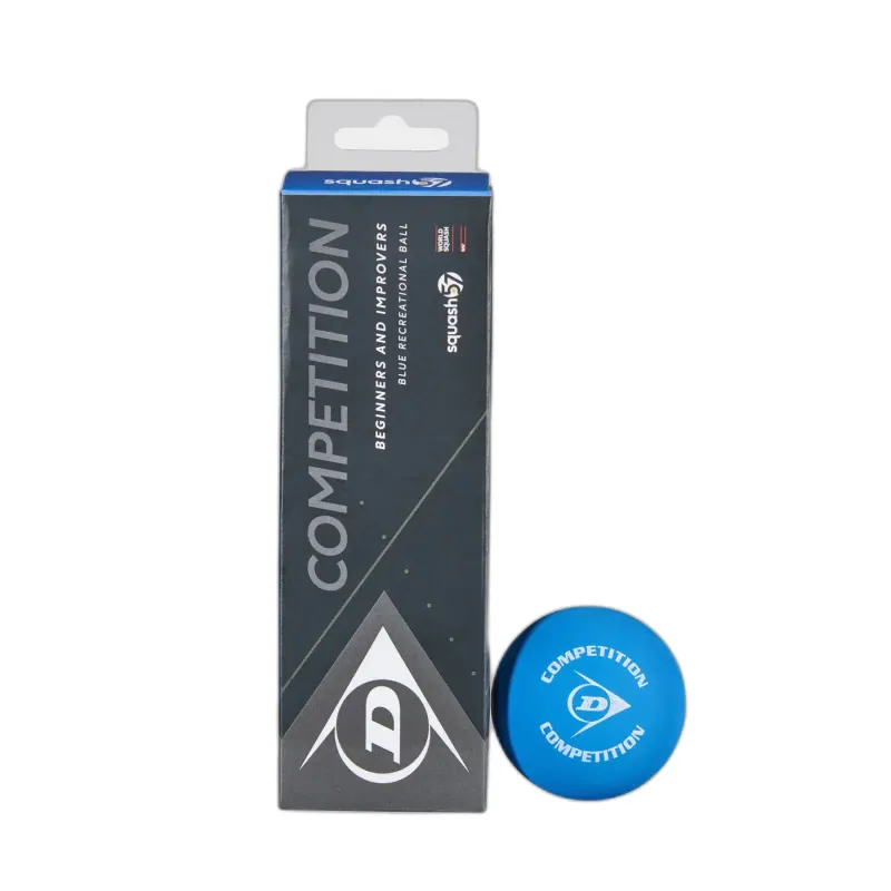 Pelota de squash Dunlop Competition 3 Ball Box