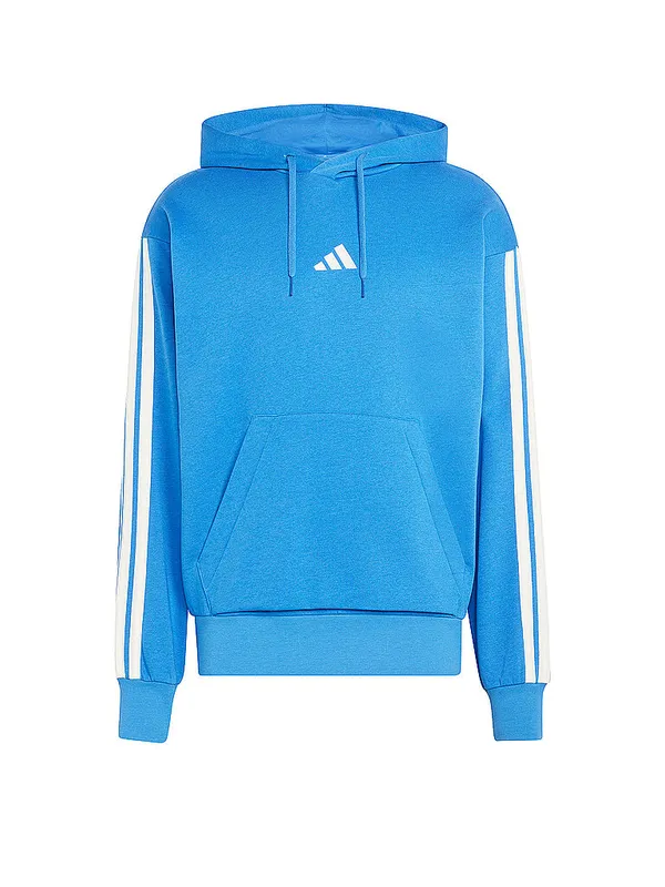 ADIDAS Sudadera con capucha 3S para hombre azul | L