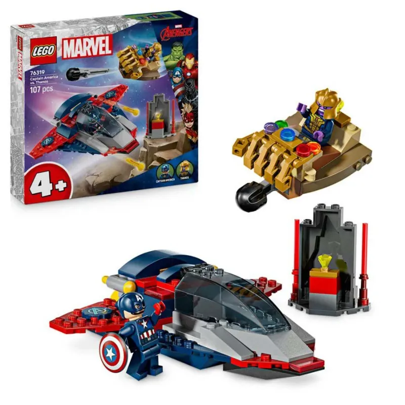 LEGO® Super Heroes Capitán América vs. Thanos 76319
