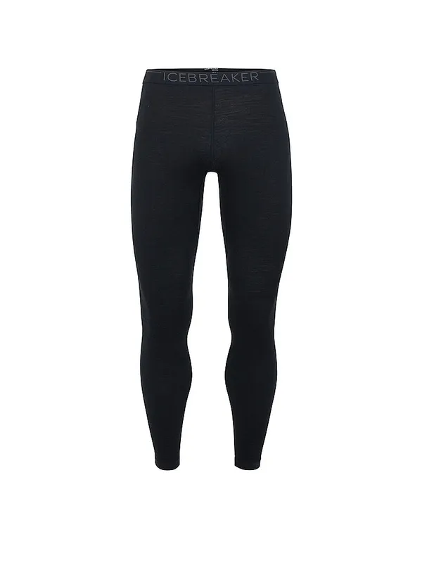 ICEBREAKER Legging de hombre Merino 200 Oasis negro | XL