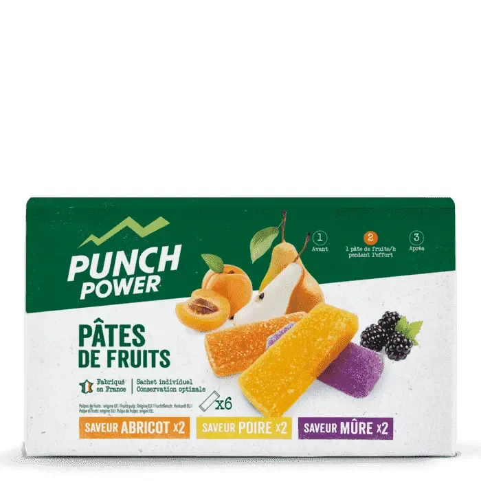 Protéine pâtes de fuits energétiques Punch Power