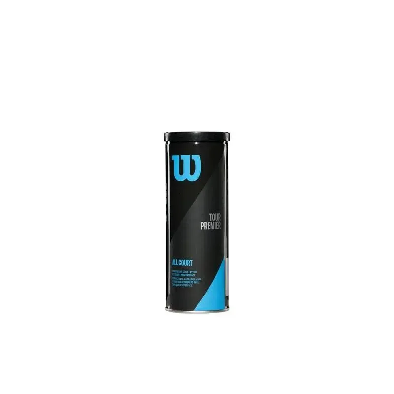 Tubo de 3 pelotas de tenis Wilson Tour Premmier All CT