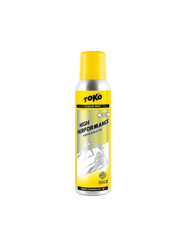 TOKO Cera de deslizamiento High Performance Liquid Paraffin yellow 125ml ninguno
