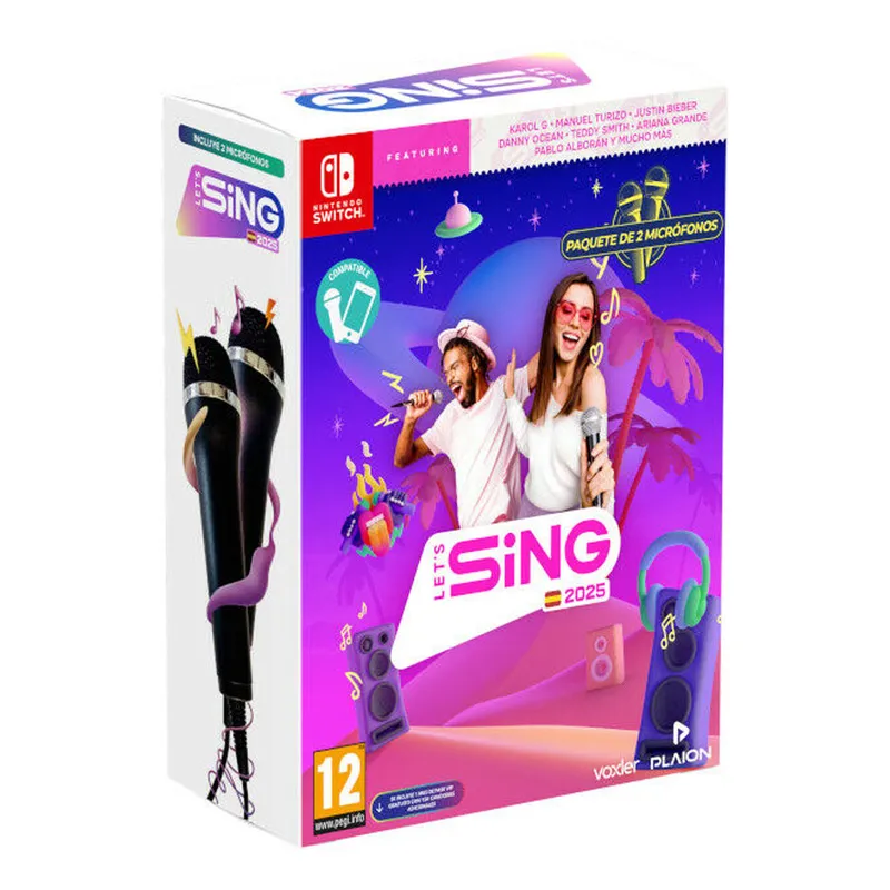 Lets Sing 2025 + 2 Micros Switch (SP)