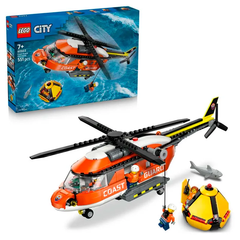 LEGO® City Helicóptero de Guardacostas 60503