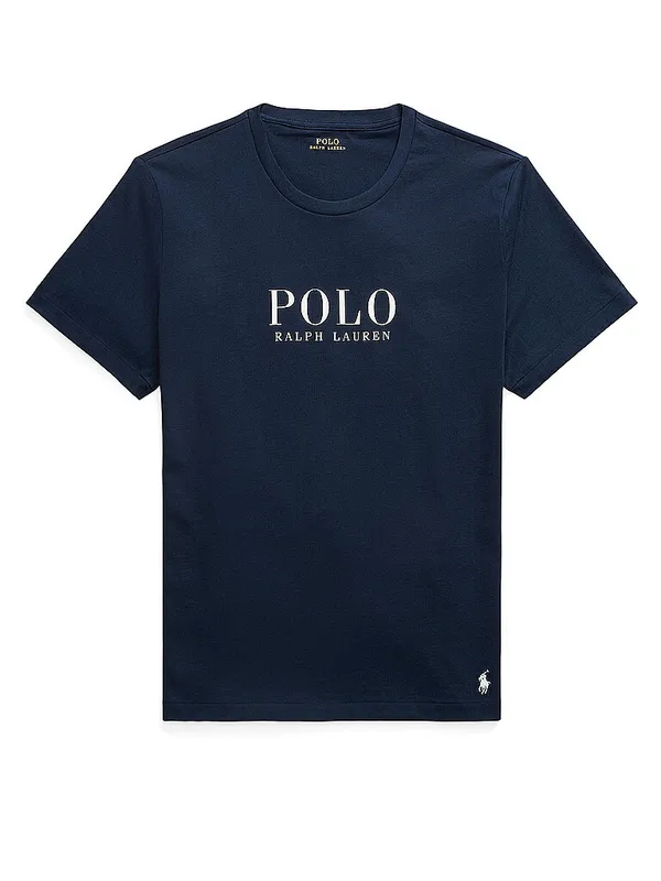POLO RALPH LAUREN Camiseta Loungewear azul oscuro | S