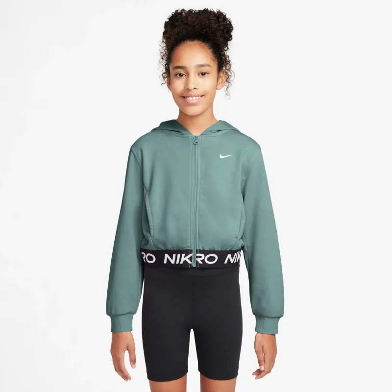 Sudadera con capucha y cremallera infantil Nike Pro Fleece Dri-Fit