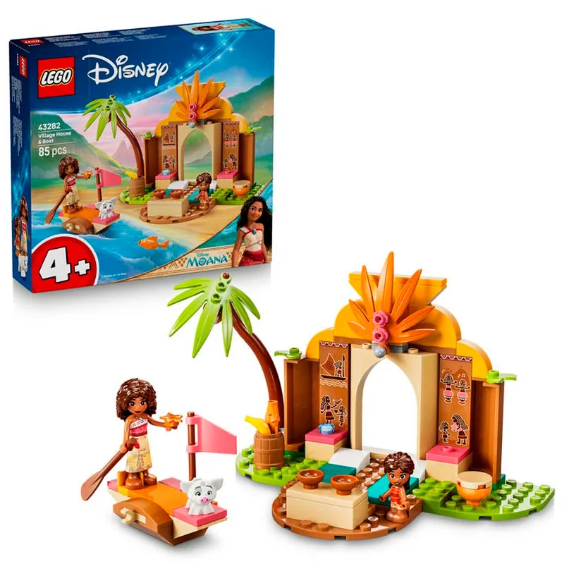 LEGO® Disney Princess Casa de la Aldea y Barco 43282