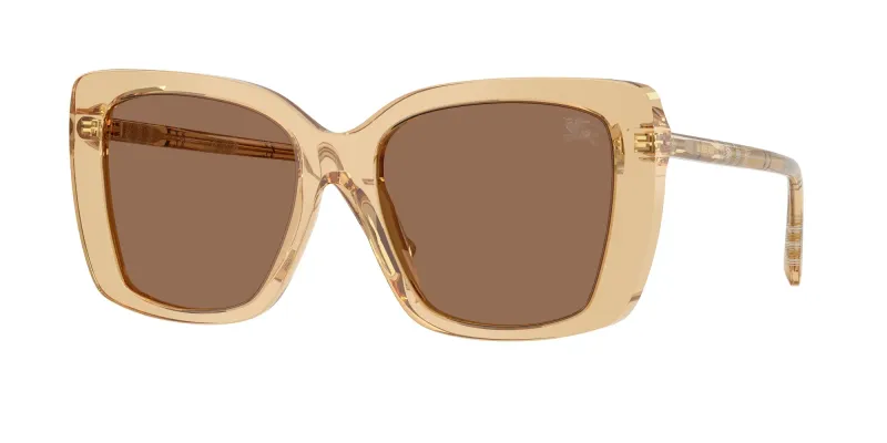 Burberry Mujer Burberry BE4456 416773 Gafas de sol Acetato Beige Marrón Cuadrada Normal