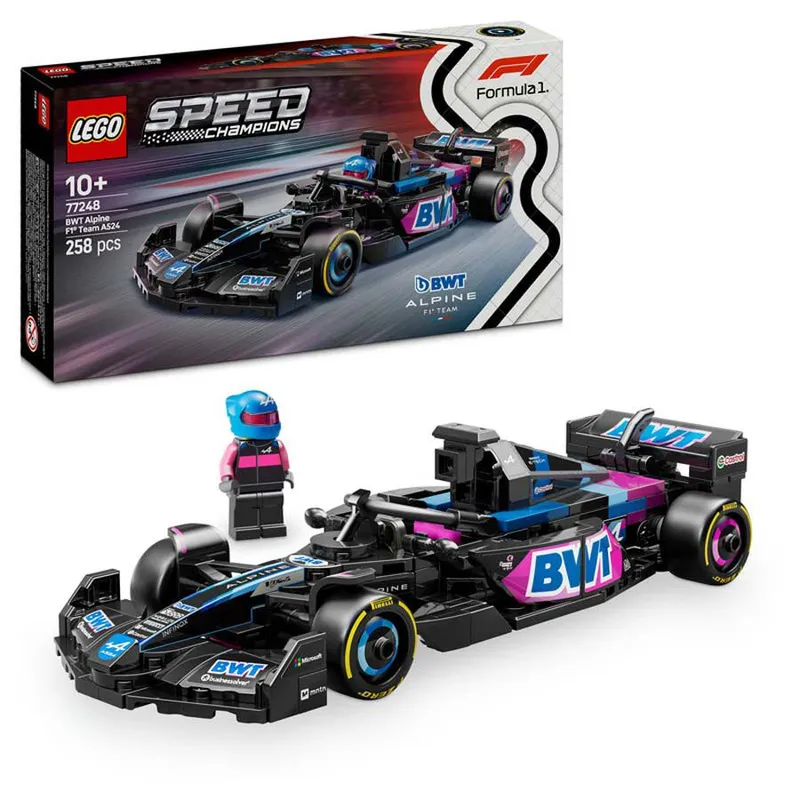 LEGO® Speed Champions Coche de Carreras BWT Alpine F1® Team A524 77248