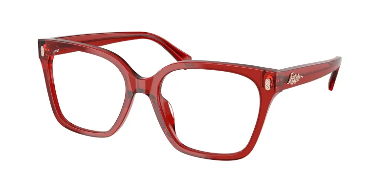 Ralph Lauren Mujer Ralph Lauren RA7158U 6210 Monturas ópticas Acetato Violeta Cuadrada Normal