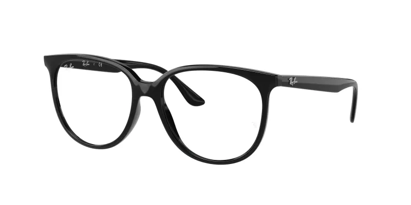 Ray - Ban Mujer Ray - Ban RX4378V 2000 Monturas ópticas Inyectado Negro Transparente Cuadrada Normal
