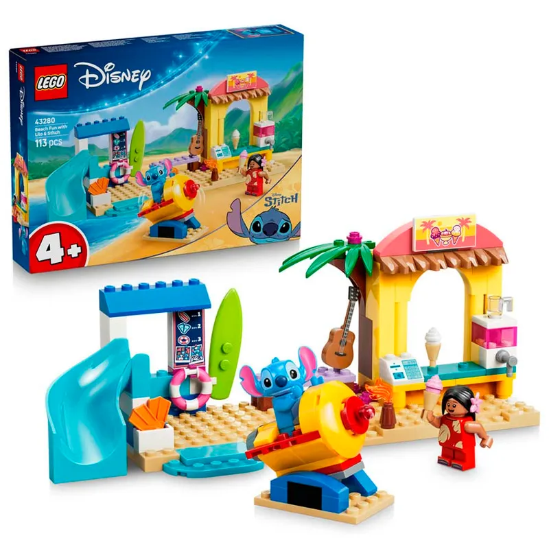 LEGO® Disney Classic Diversión en la Playa con Lilo & Stitch 43280