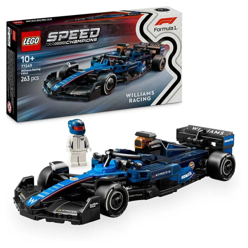LEGO® Speed Champions Coche de Carreras Williams Racing FW46 F1® 77249
