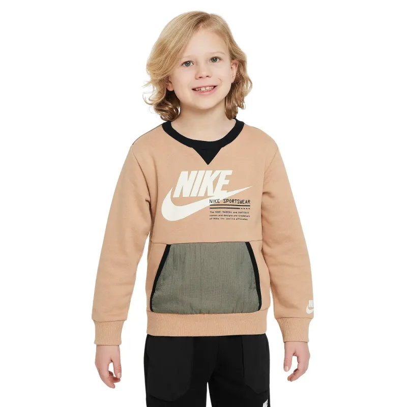 Sudadera para niños Nike Paint Yf Ft