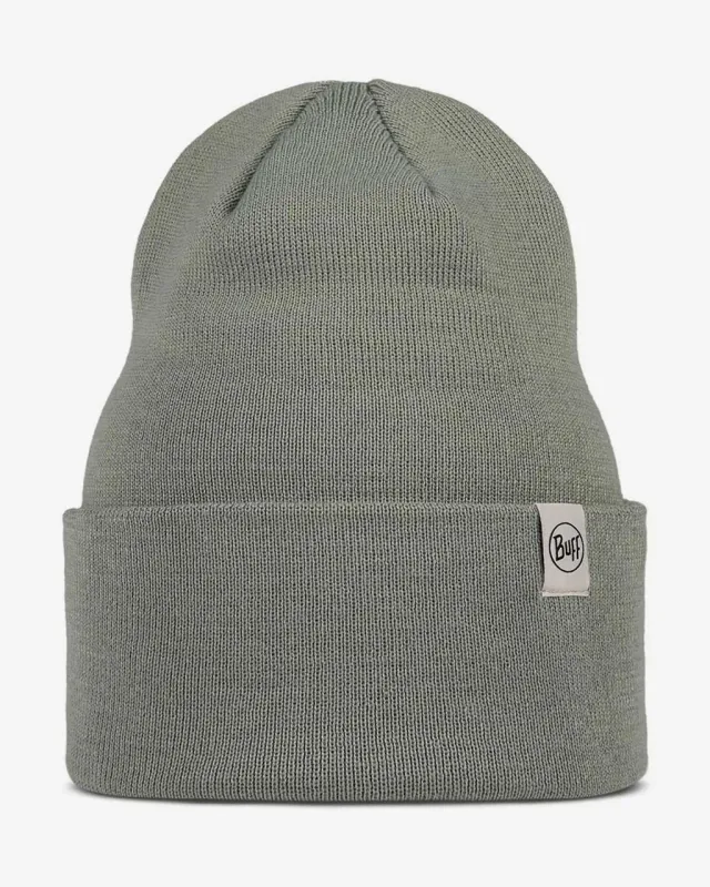 Gorro Buff Knitted Lilon verde grisáceo